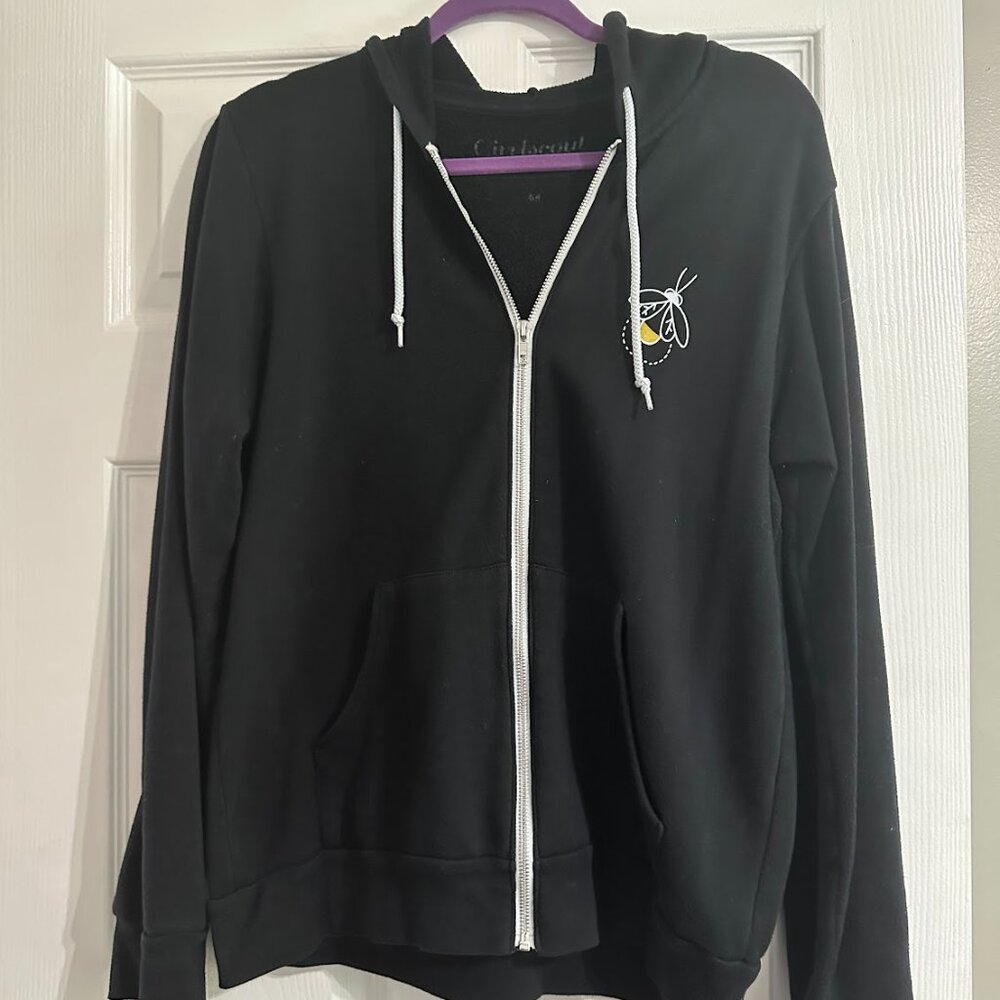 Girrlsout Create Your Own Light Zip-Up Hoodie - Medium